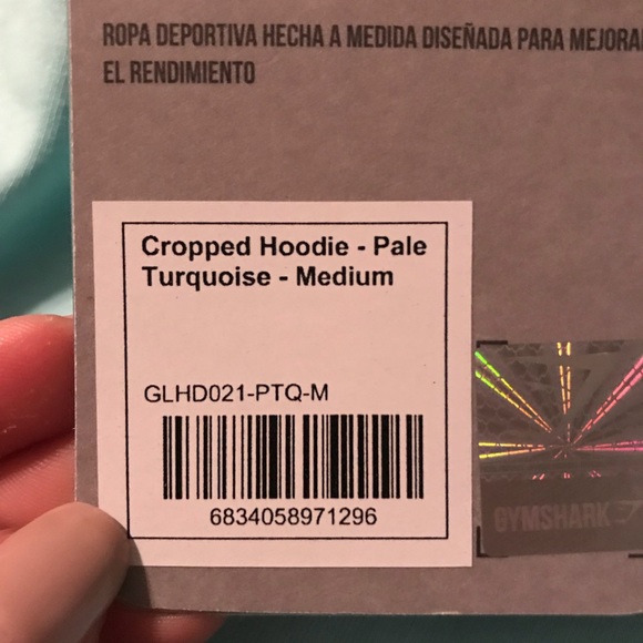 Gymshark Crop Hoodie - Picture 4 of 4